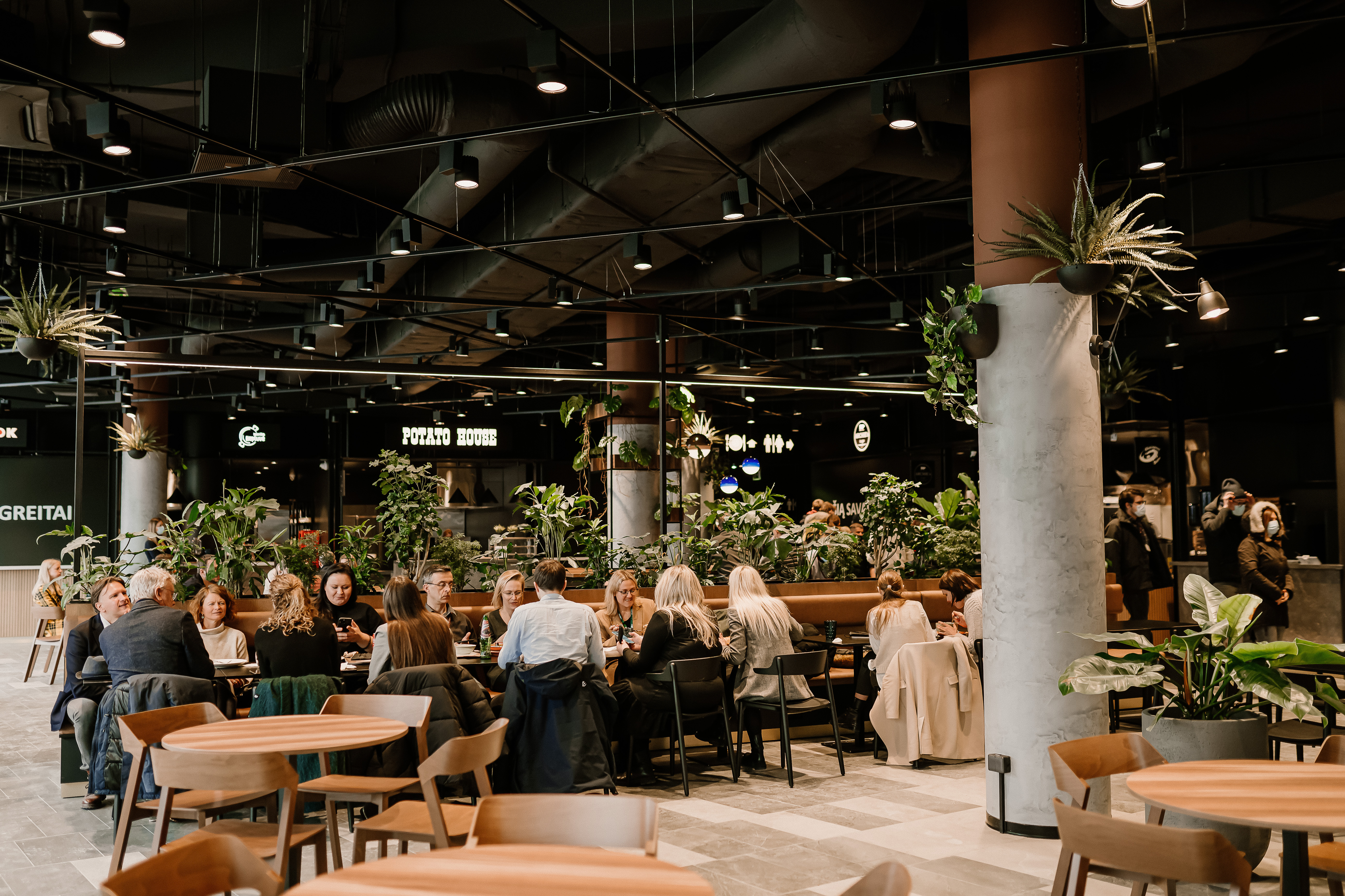 New food hall in the Europa shopping centre